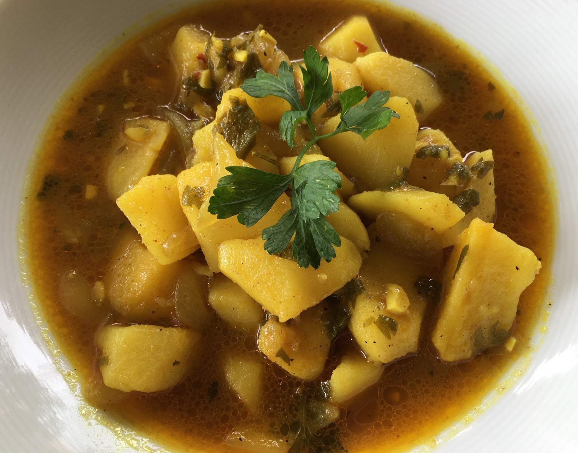 ESTOFADO DE PATATAS A LAS 5 ESPECIAS