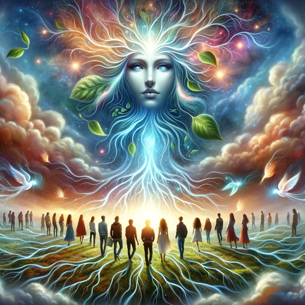 «Esas raíces son canales de nutrición, una forma de recibir energía viviente para que tú también des frutos y los devuelvas a la Tierra.»