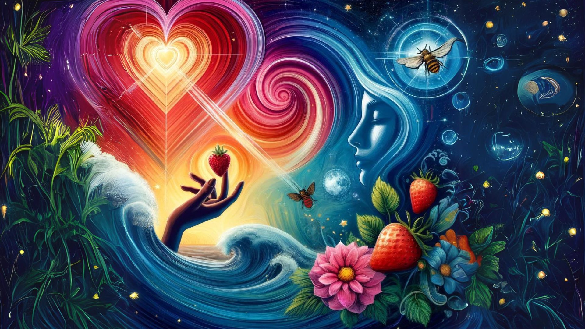 «El Amor está presente en todo momento, a pesar de que las personas que amáis estén o no ante a vosotros.»