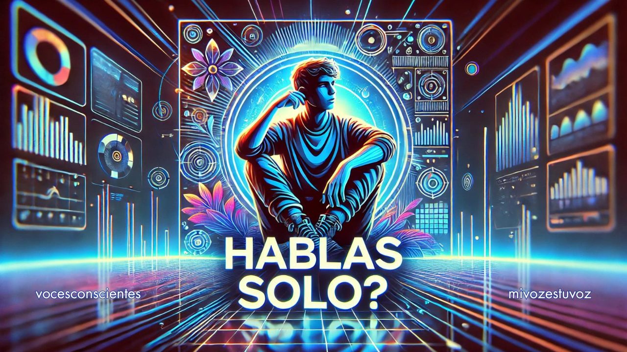 ¿HABLAS SOLO?