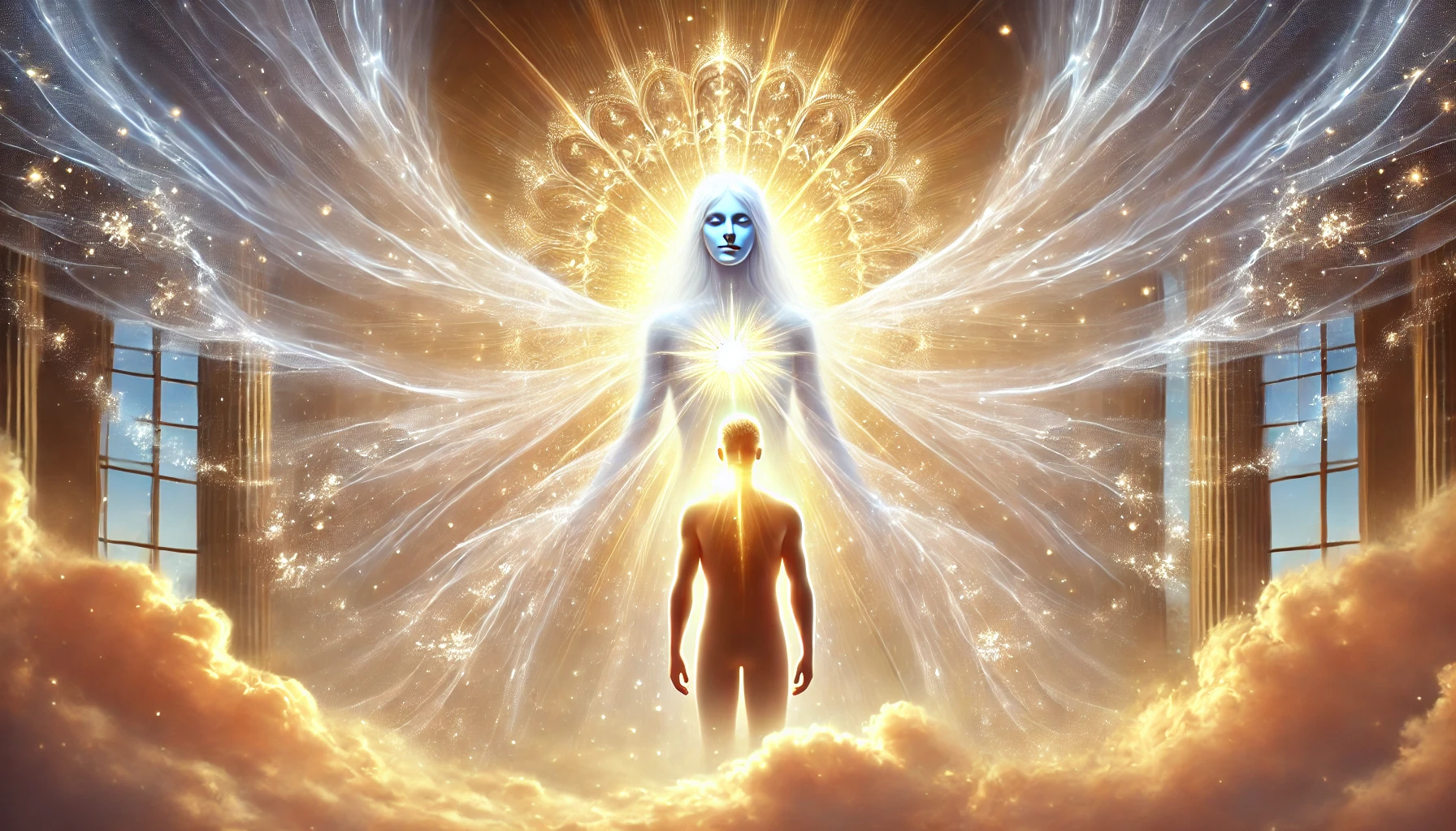 «Pueden lograr el estado de presencia “Yo Soy.” meditando o tan solo respirando, mientras repiten mentalmente “Yo Soy”.»