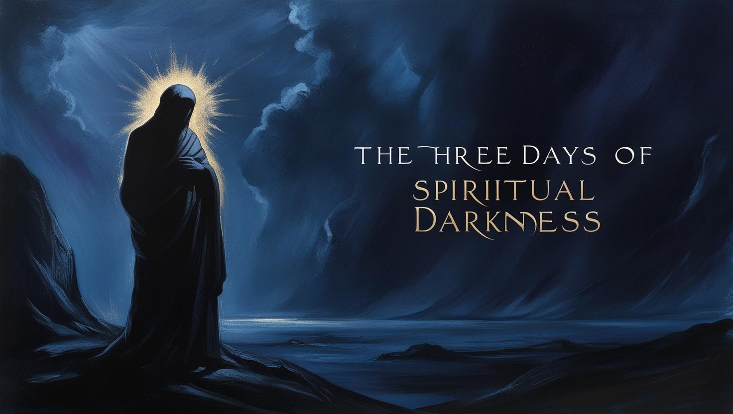 «Cuando hablamos de los 3 días de oscuridad, no nos referimos a un fenómeno externo que debáis temer, sino a un tránsito necesario.»